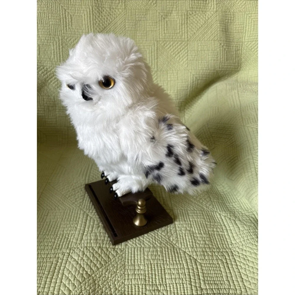 Wizarding World Of Harry Potter HEDWIG Owl Animated Interactive Pet Bird WORKS!